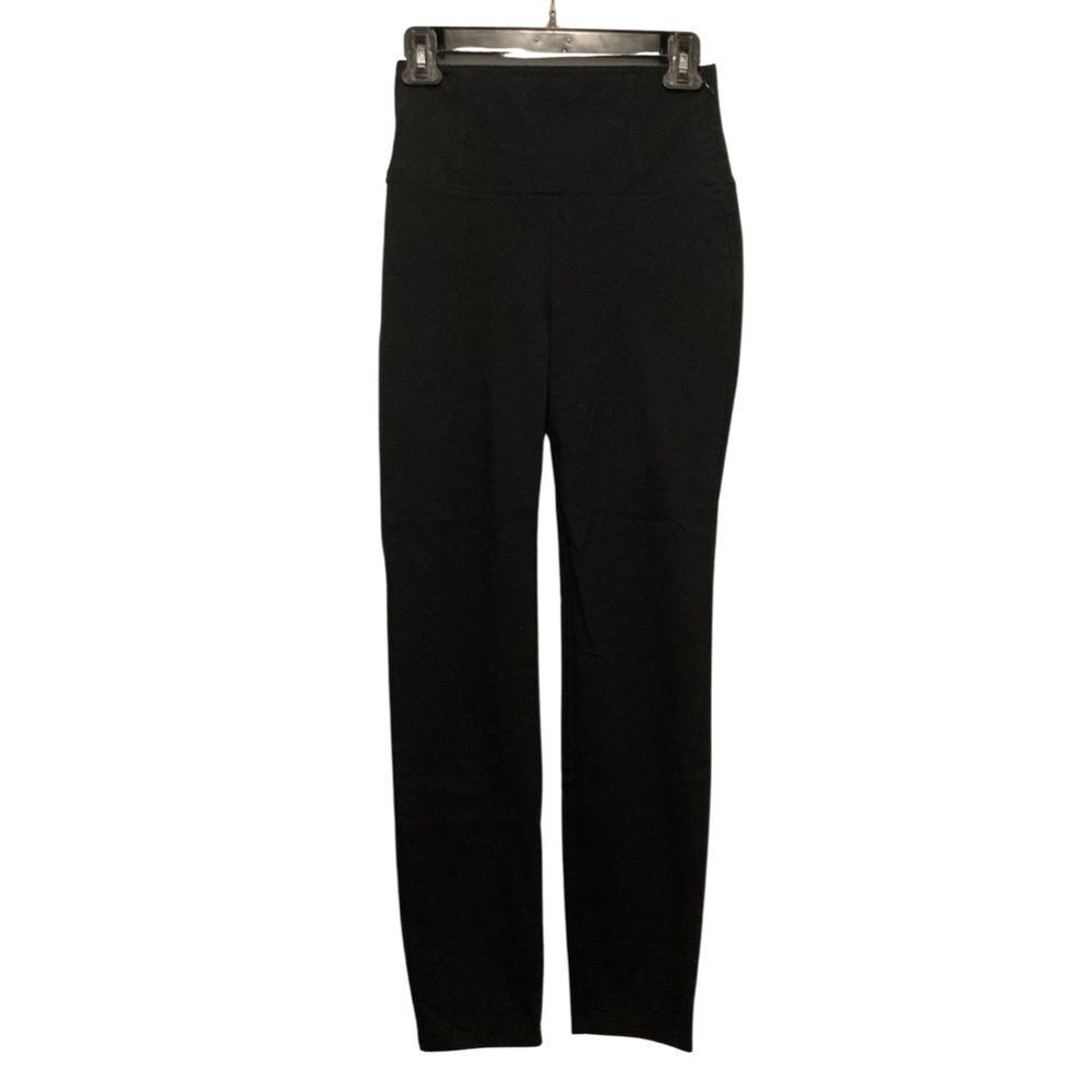 Aritzia Wilfred Free Black Leggings Side Zipper